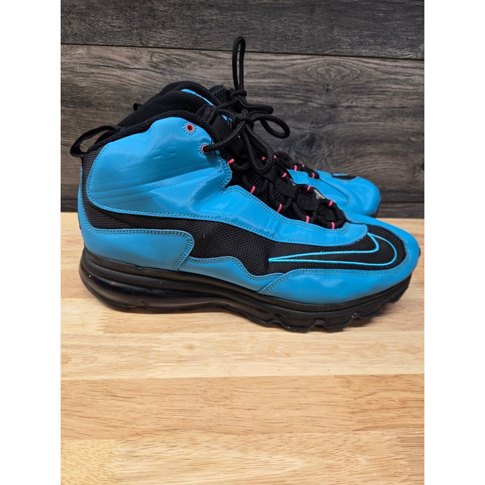 Nike Air Max JR Ken Griffey Jr South Beach Blue Black 442478-008 Mens 13